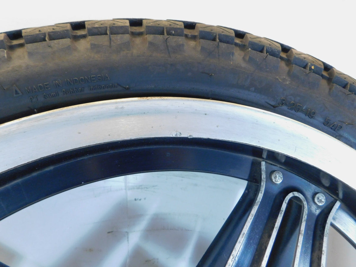 Honda CM400C & CM450A CM450C Custom Black Front Wheel Rim & Tire - 19" x 2.5" - C3 Cycle