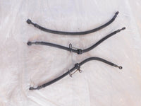 1986-2006 Kawasaki Concours ZG1000 Front & Rear Brake Pipe Line Hoses Hose Lot - C3 Cycle