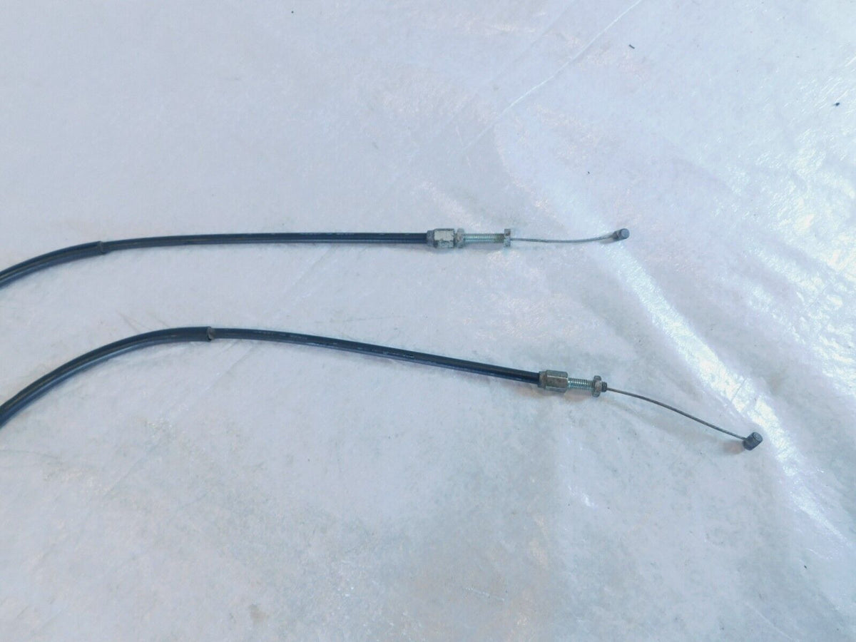 1998-01 Honda Interceptor VFR800 Front Handlebar Throttle Open/Close Cable Lines - C3 Cycle