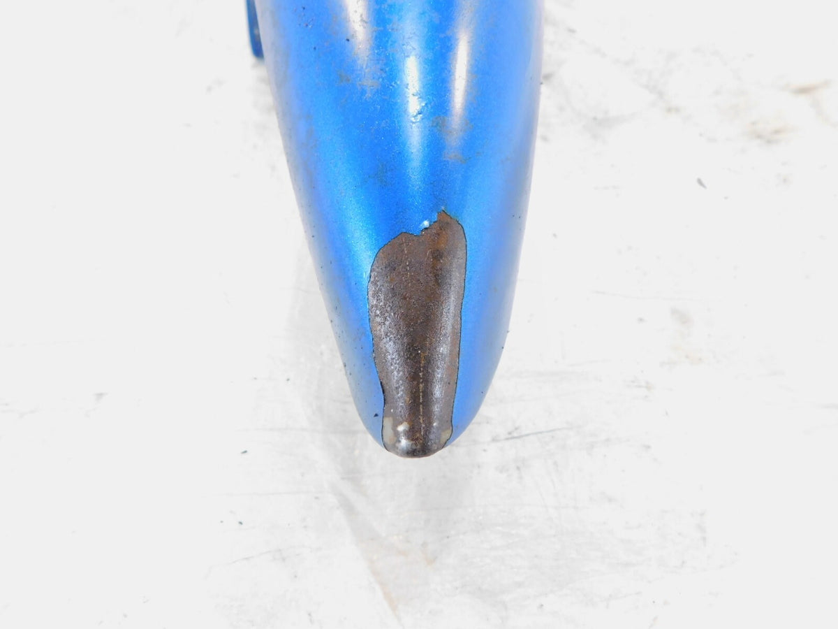 Harley Davidson Sportster 883 & 1200 Blue Front Wheel Cover Fender - Dented - C3 Cycle