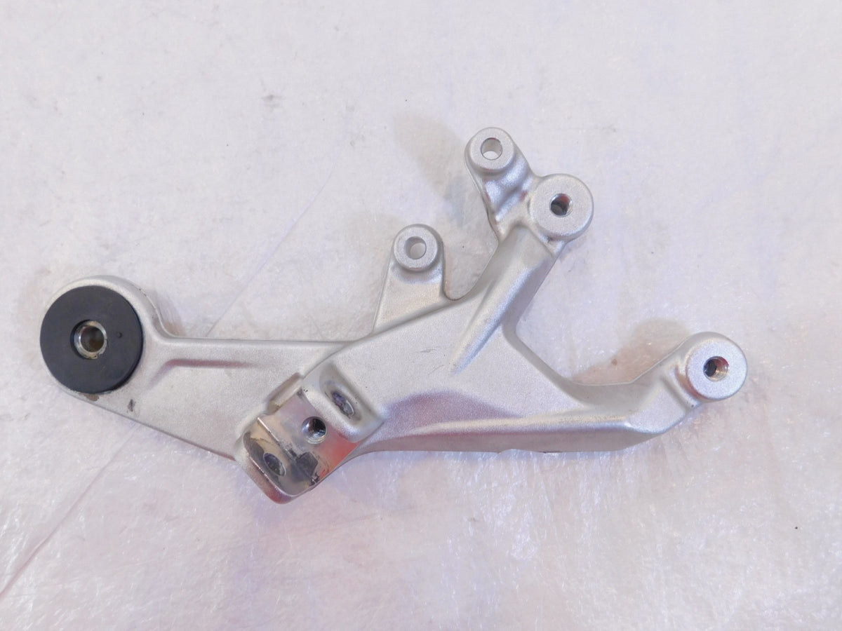 2014-2016 BMW S1000-RR S1000RR Silver Rear Right Footrest Foot Peg Mount Bracket - C3 Cycle