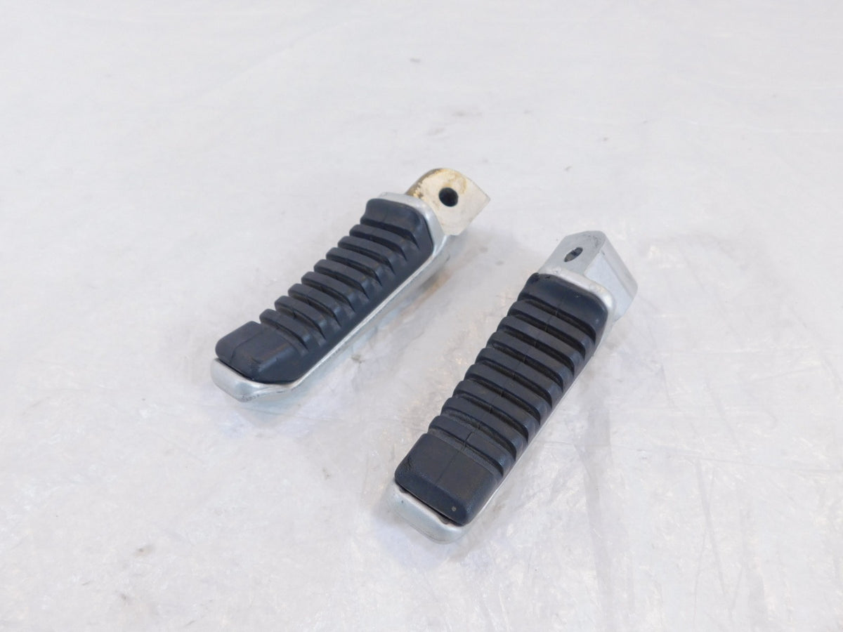 Ducati Sport Touring ST2 ST3 & ST4 Silver Rear Left/Right Footrest Foot Pegs - C3 Cycle