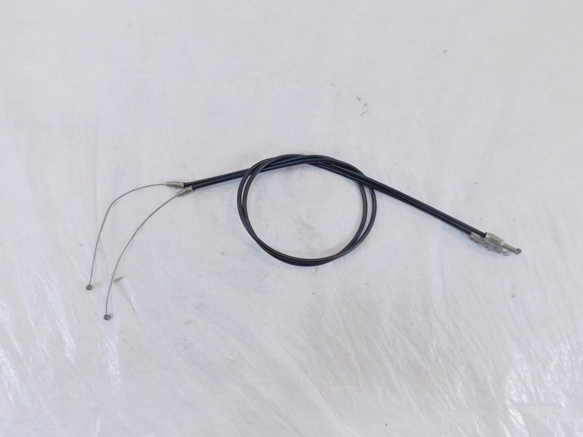 1997 & 1998 Buell Thunderbolt S3 Black Front Hand Control Throttle Cables - C3 Cycle