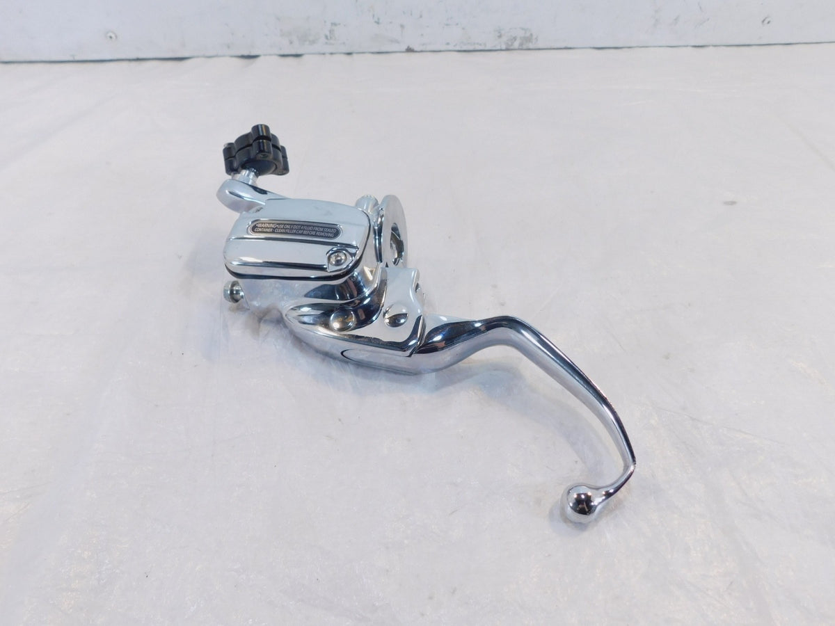 Harley CVO Electra Glide Ultra Classic Chrome Clutch Master Cylinder Reservoir - C3 Cycle