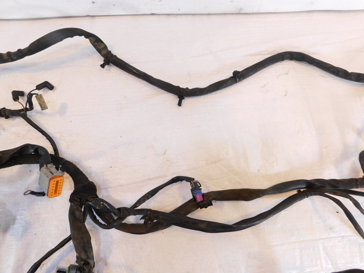 2007 07 Harley Davidson Dyna Low Rider & Street Bob Main Wiring Harness Loom - C3 Cycle