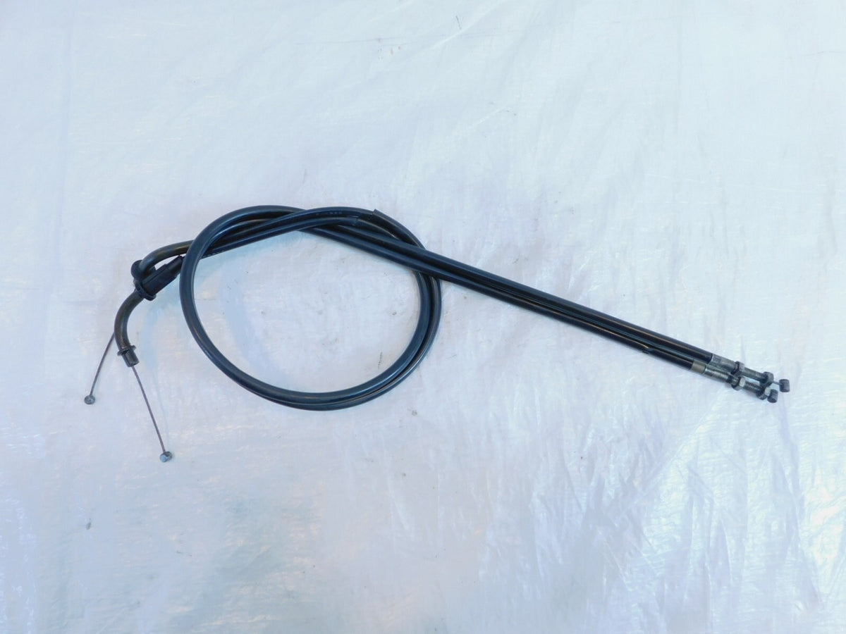 1989-1999 Yamaha Virago 750 1100 XV750 XV1100 Throttle Open/Close Cable Lines - C3 Cycle