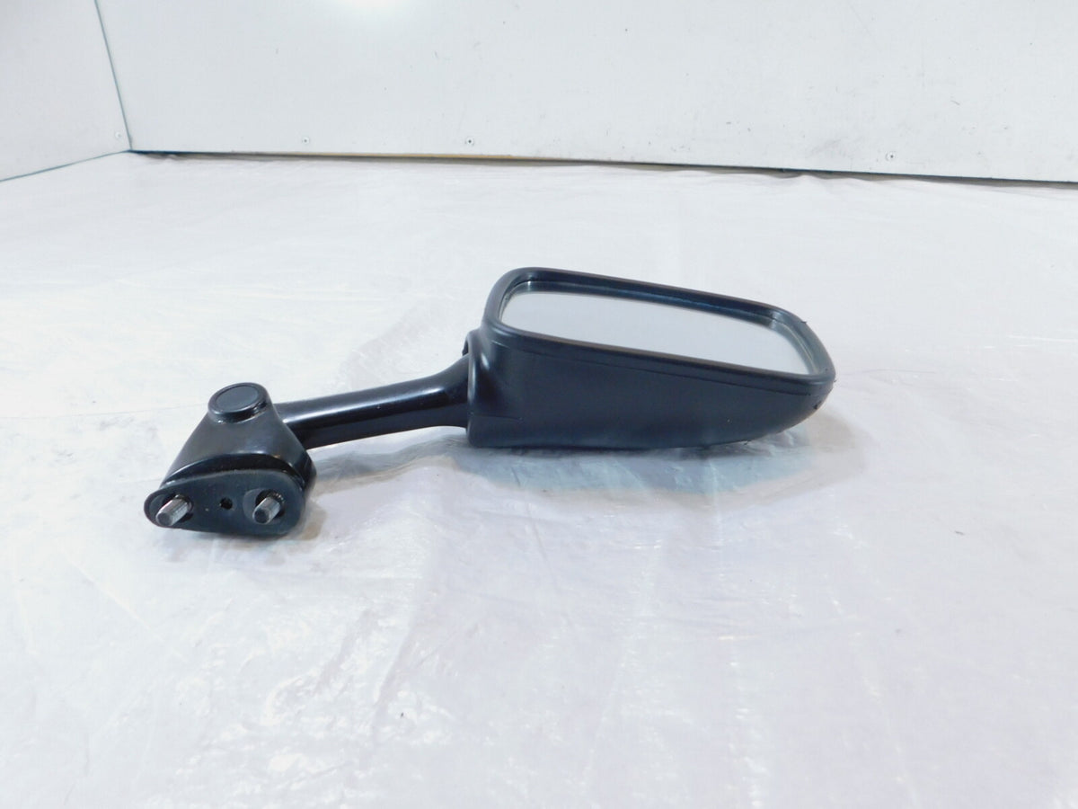 1994-1996 Suzuki RF600 Front Black Handlebar Right Side Rear View Mirror w/ Stem - C3 Cycle