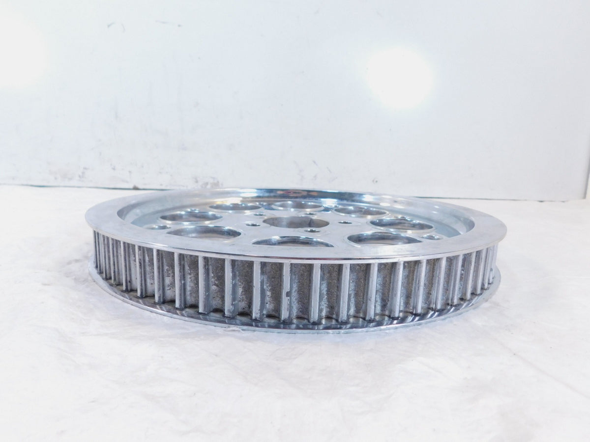 04-06 Harley Screamin Eagle CVO Electra Glide Chrome Rear Wheel Pulley Sprocket - C3 Cycle
