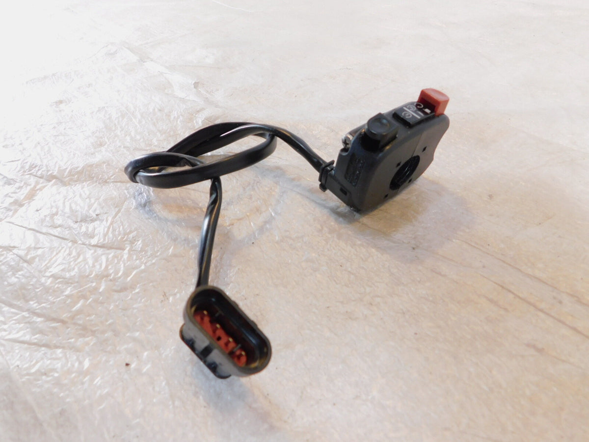 2019-2020 Aprilia Shiver 900 Black Right Handlebar Start/Stop Kill Switch - C3 Cycle