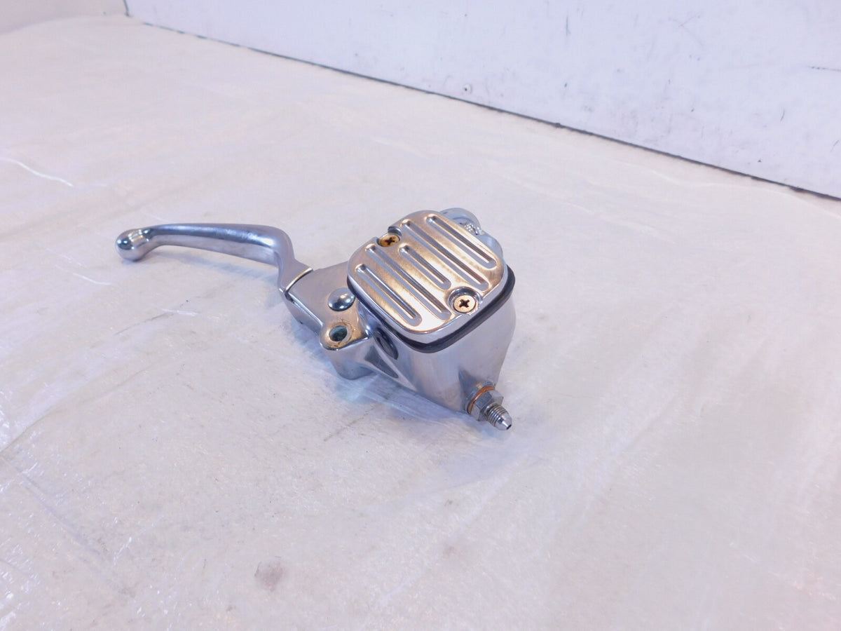 American IronHorse Texas Chopper Chrome Front Brake Master Cylinder w/ Lever - C3 Cycle