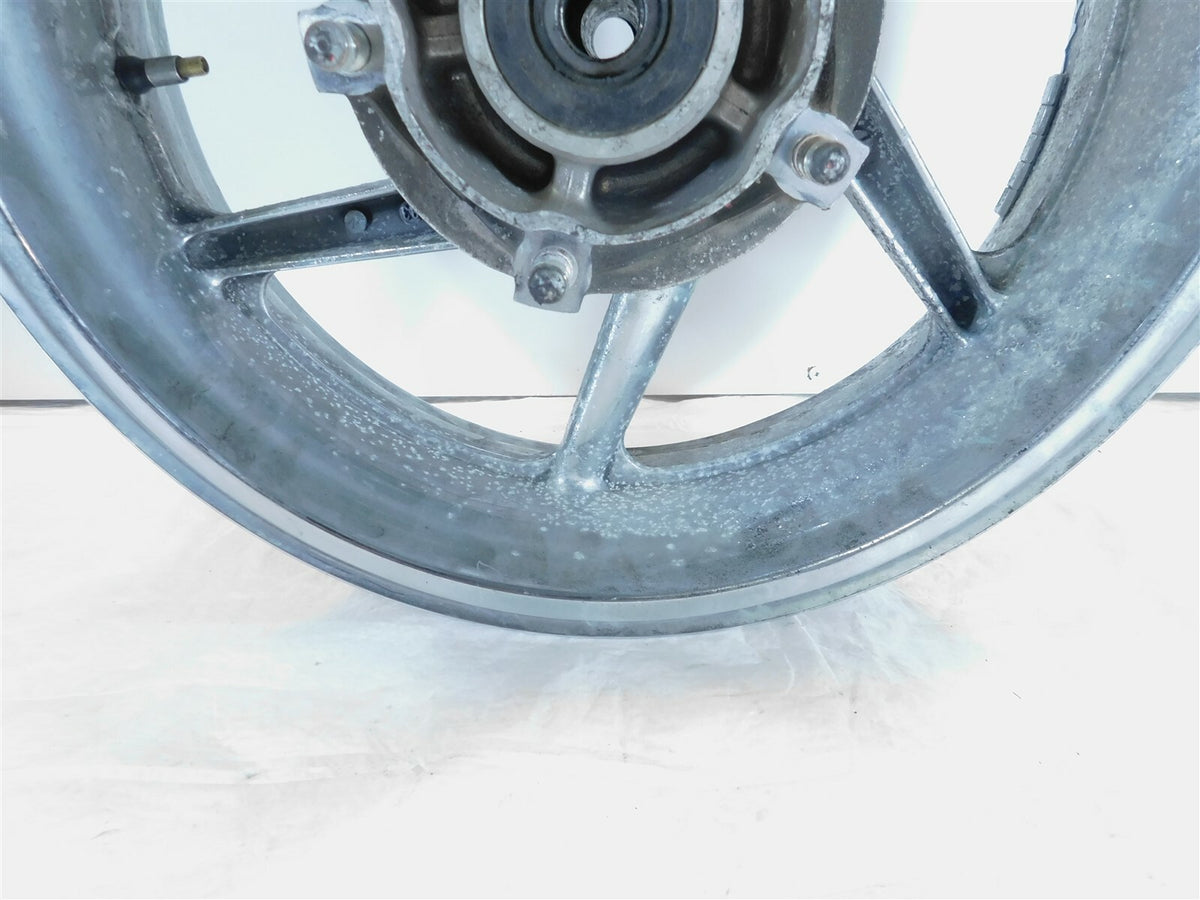 1998 98 Honda CBR900RR CBR900 RR Silver Cast Rear Back Tail Wheel Rim - C3 Cycle