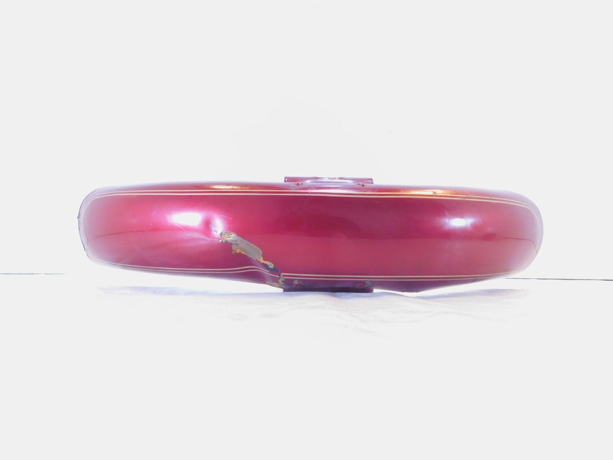 Harley Davidson Sportster 883 & 1200 Red Front Wheel Cover Fender - Bent - C3 Cycle