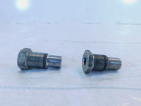 84-99 Yamaha Virago 700 750 1000 1100 Rear Wheel Fork Swingarm Pivot Bolt Shafts - C3 Cycle