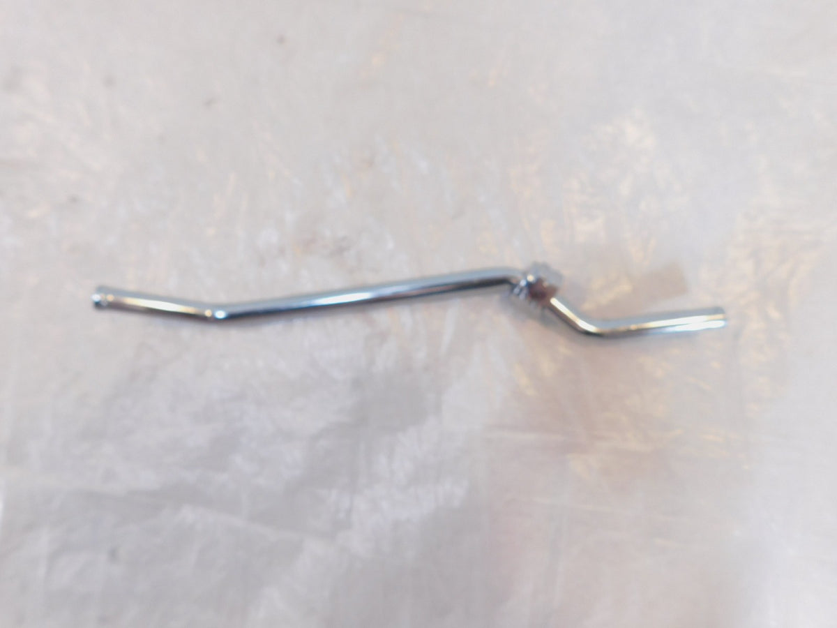 04-06 Harley Davidson Screamin Eagle CVO Electra Glide Chrome Oil Vent Hose Pipe - C3 Cycle