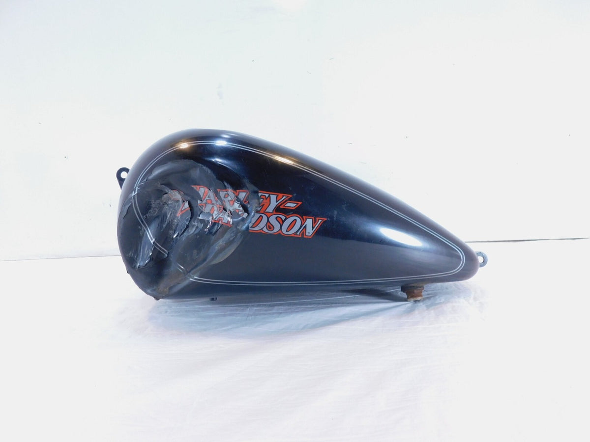 2004-2005 Harley Davidson Dyna Low Rider FXDL Red Fuel Petrol Tank- Dents - C3 Cycle