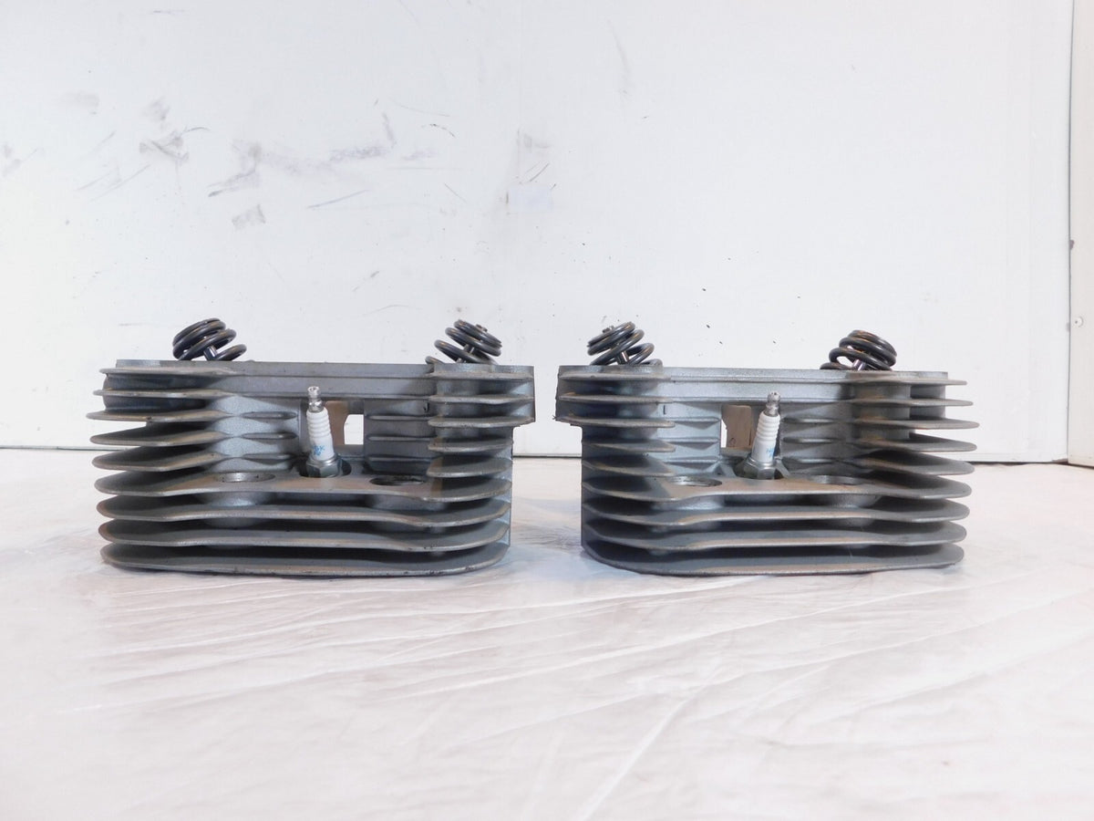 04-06 Harley Davidson Sportster XL 883 Front Rear Silver Cylinder Heads & Valves - C3 Cycle