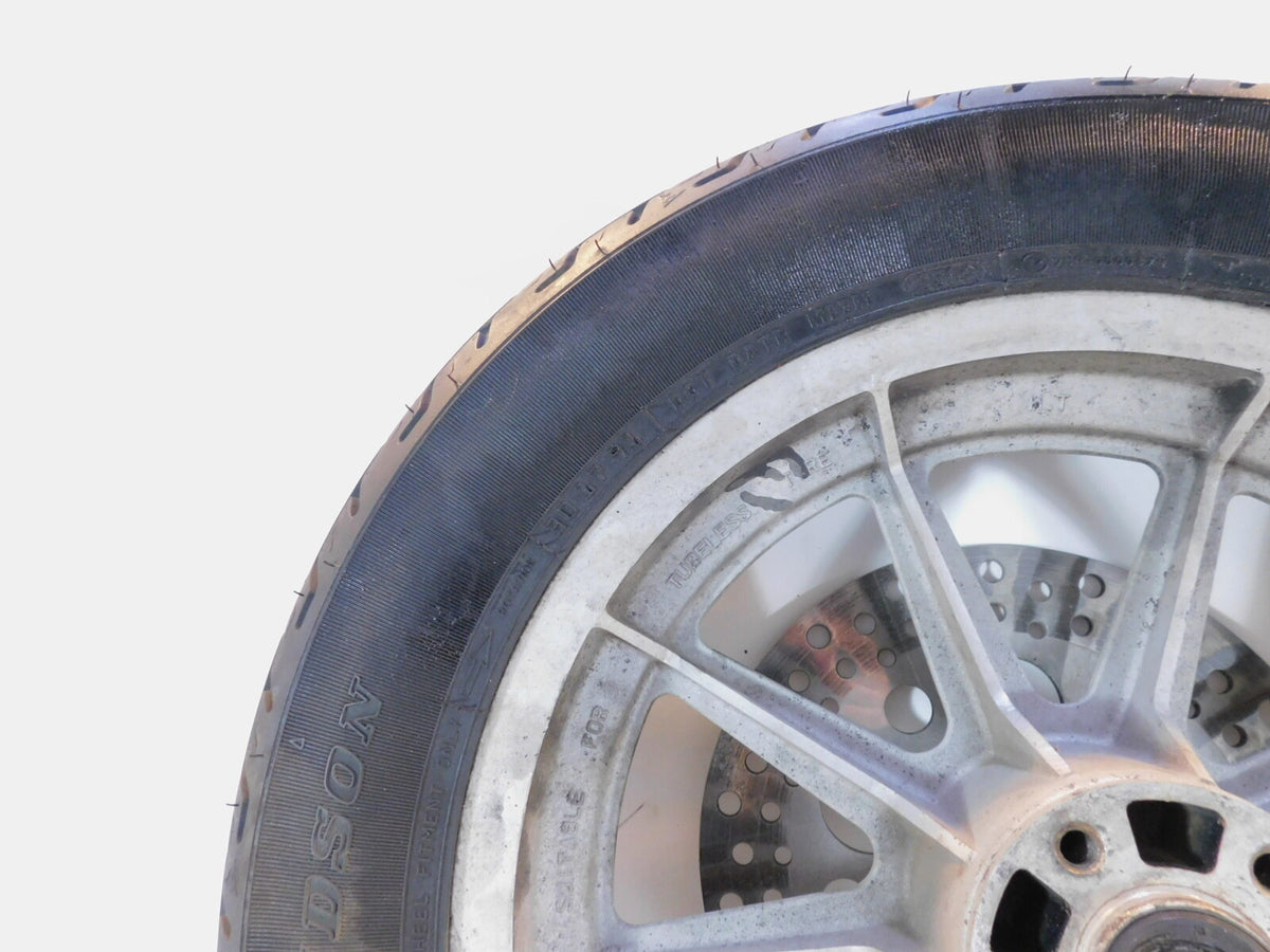 1996-1999 Harley Davidson Sportster 883 & 1200 Silver Cast Rear Wheel Rim - C3 Cycle