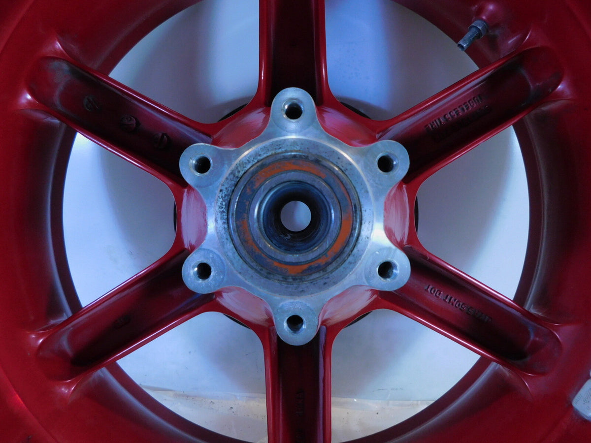Buell XB9R XB12R Firebolt & Lightning & 1125 Red Mag Rear Wheel Rim & Tire - C3 Cycle