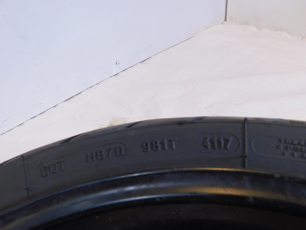 2001-2005 Suzuki Bandit GSF1200S GSF 1200 Black Cast Rear Wheel Rim & Tire - C3 Cycle