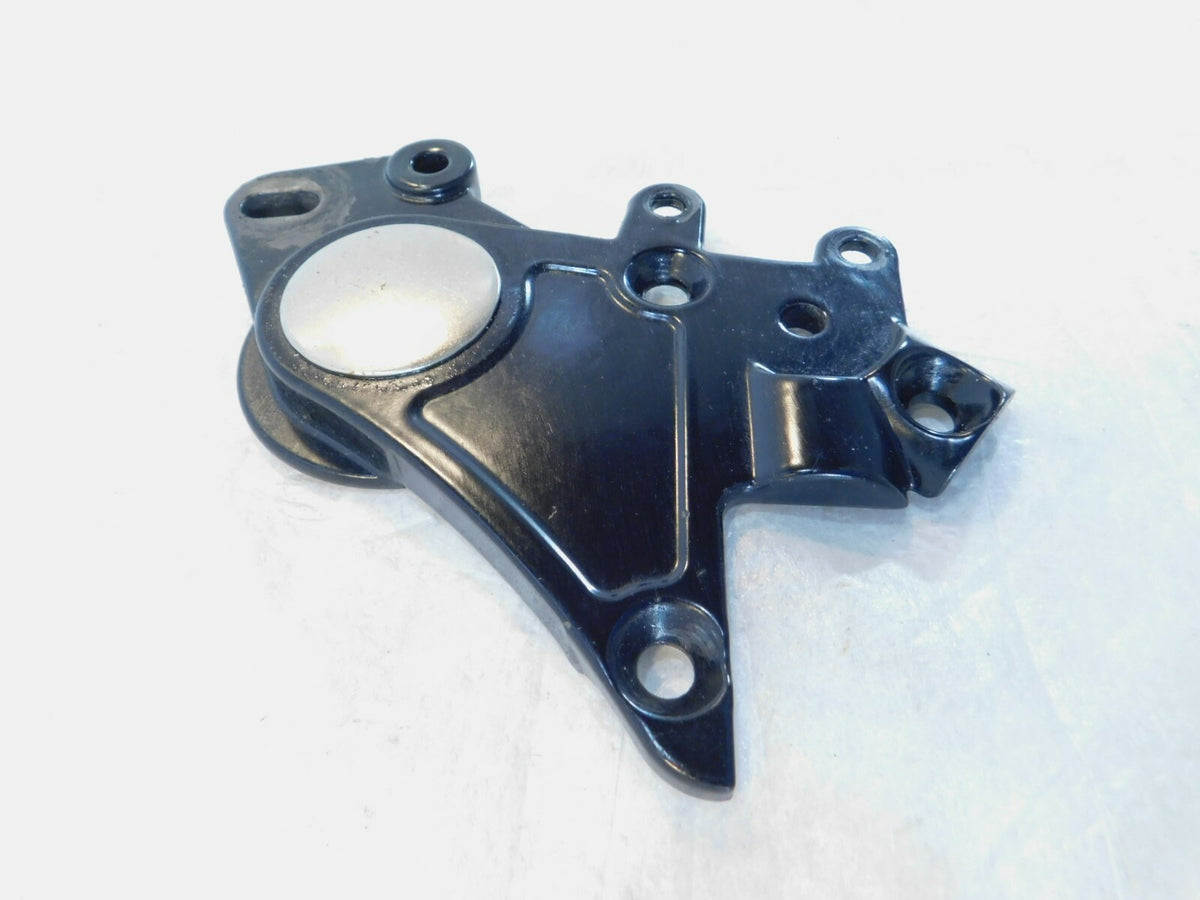 99-02 Buell X1 Lightning Black Rear Right Footpeg Footrest Side Plate Bracket - C3 Cycle