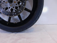 1996-1999 Harley Sportster 883 & 1200 Silver Dual Disc Front Wheel Rim & Rotors - C3 Cycle