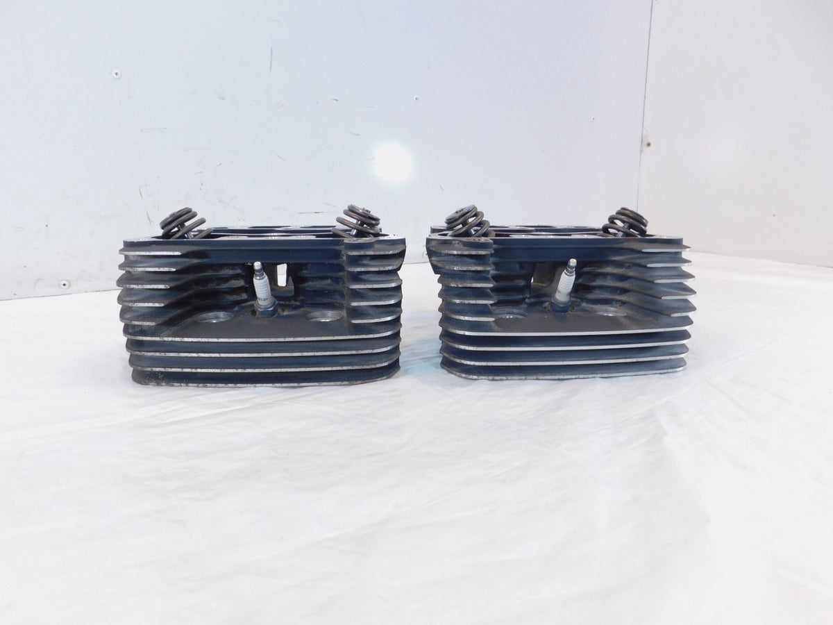 Harley Davidson Road King Street & Electra Glide Black Cylinder Heads -DAMAGE - C3 Cycle