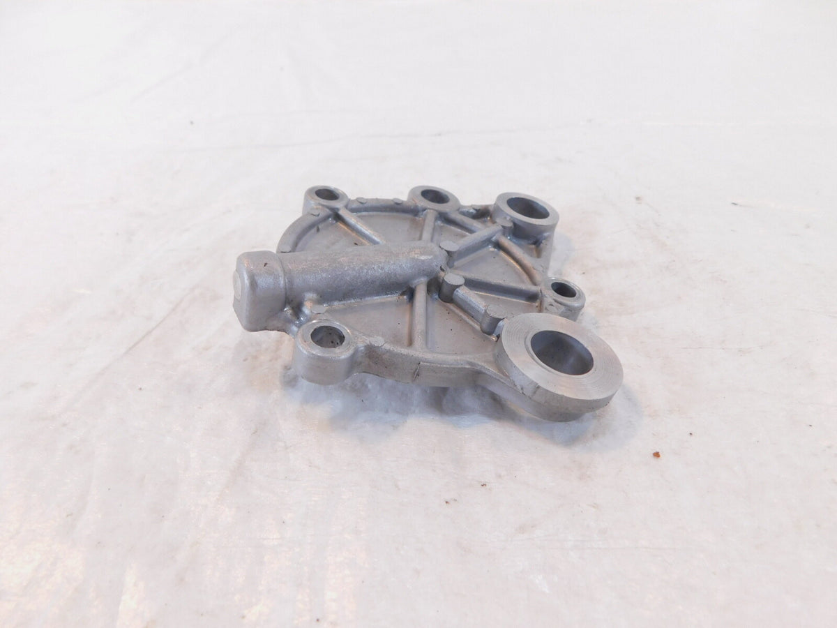 1982 82 Yamaha XJ750J Maxim 750 Silver Engine Motor Crankcase Cover Oil Pump Cap - C3 Cycle