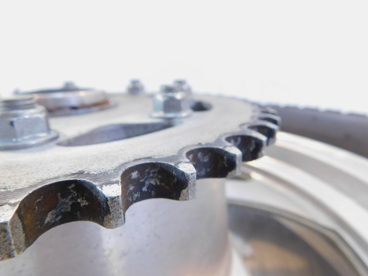 Cixi Kingring Rongyao Aggressor V & Jinlun 250cc Silver Rear Wheel Rim & Tire - C3 Cycle