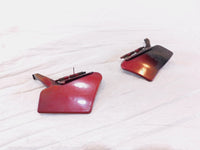 2006-2010 Honda GL1800 Goldwing 1800 Red Fairing Cowling Cowl Latches w/ Covers - C3 Cycle