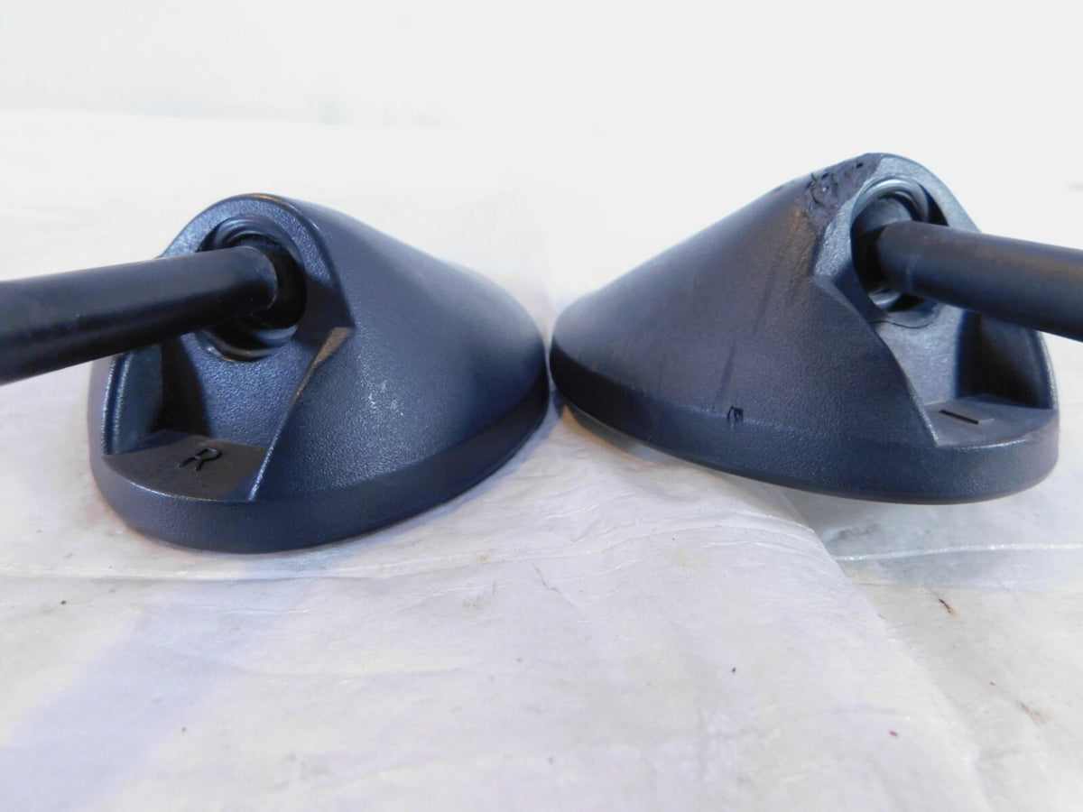 Yamaha V-Star 650 XVS650 Classic Custom Black Left/Right Side Rear View Mirrors