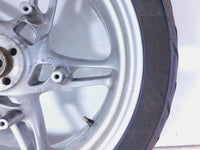 BMW R1100S R1150R R1150RS R1150RT Silver Rear Wheel Rim w/ Tire 5x17" - Bent - C3 Cycle