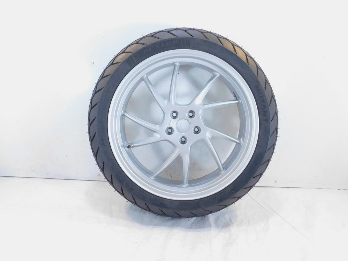 2012-2018 BMW F800 F800GT Cast Silver Rear Wheel Rim & Tire 5.5 X 17 - C3 Cycle