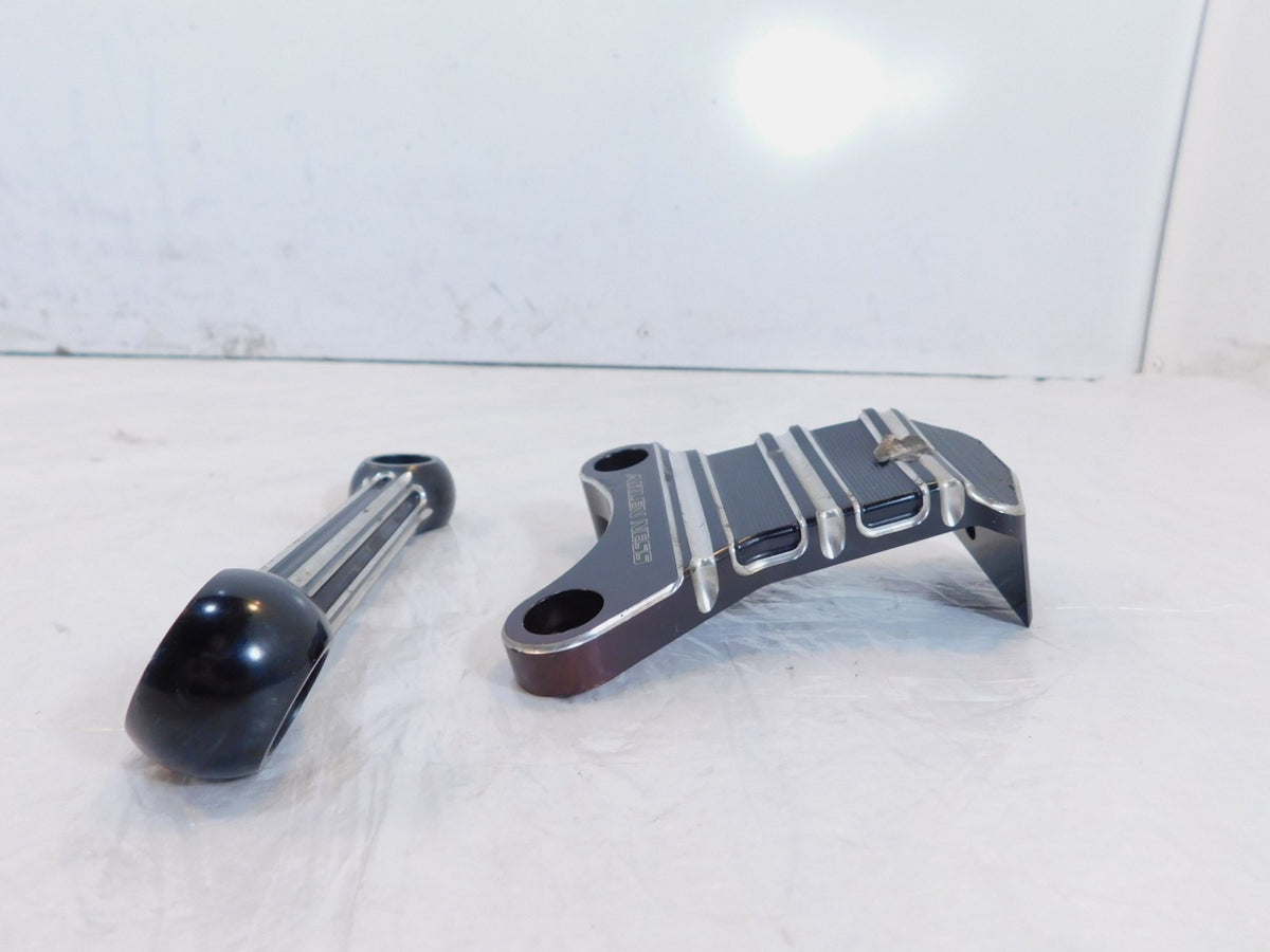 Harley Street Electra Glide Arlen Ness Front Engine Motor Black Stabilizer Links - C3 Cycle