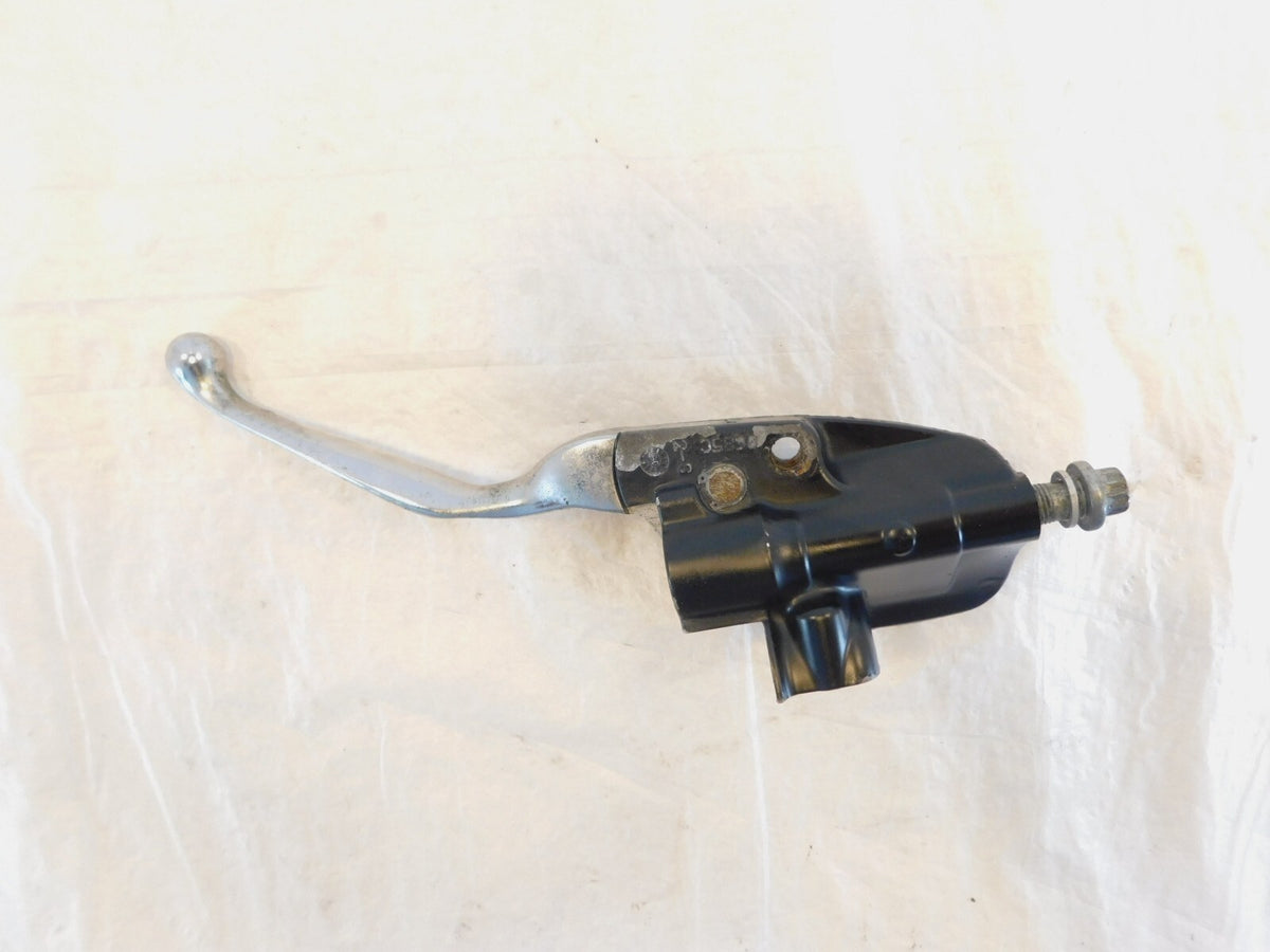 Harley Davidson Sportster Softail Dyna Black Front Master Cylinder w/ Lever