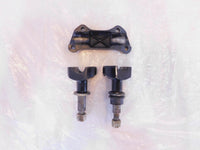 Harley Davidson Sportster 883 & 1200 & Dyna Chrome Handlebar Bar Riser Clamps