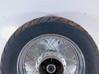 1996-2000 Honda Rebel CMX250 CMX250C Rear Spoked Wheel Rim & Hub 2.75x15 -Bent - C3 Cycle