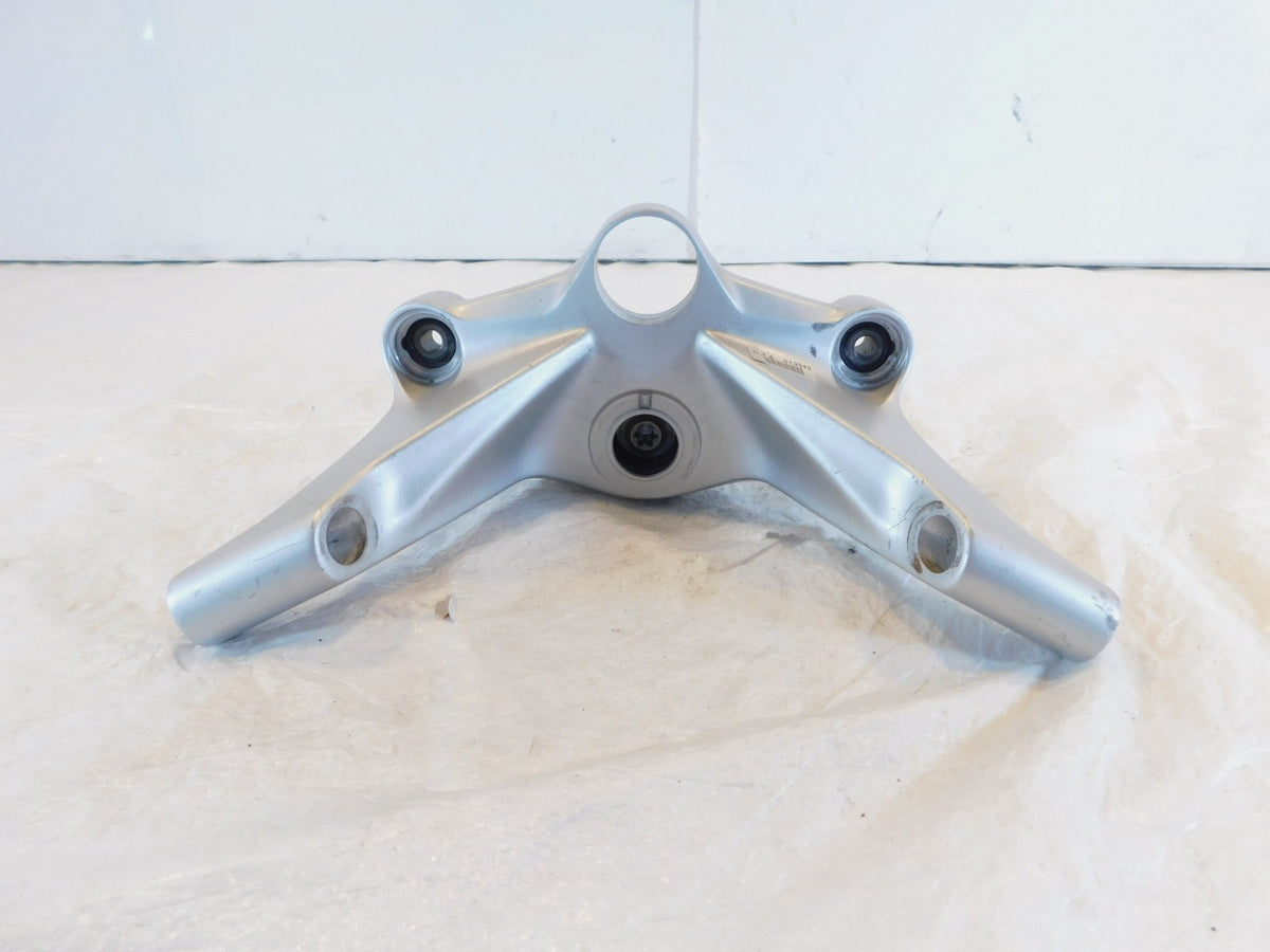 BMW R1200RT R1250RT Silver Upper Handlebar Mount Front Fork Triple Tree Yoke - C3 Cycle