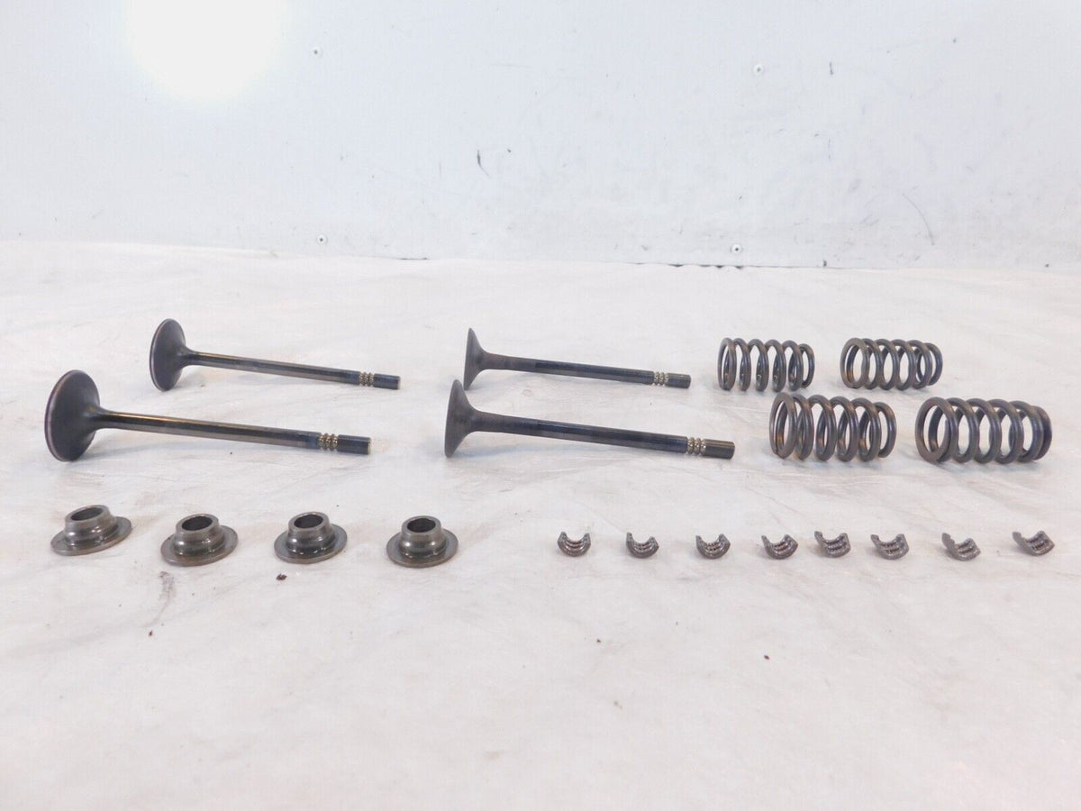 Victory Vision Kingpin & Vegas Intake/Exhast Valves w/ Springs & Retainer Seats - C3 Cycle