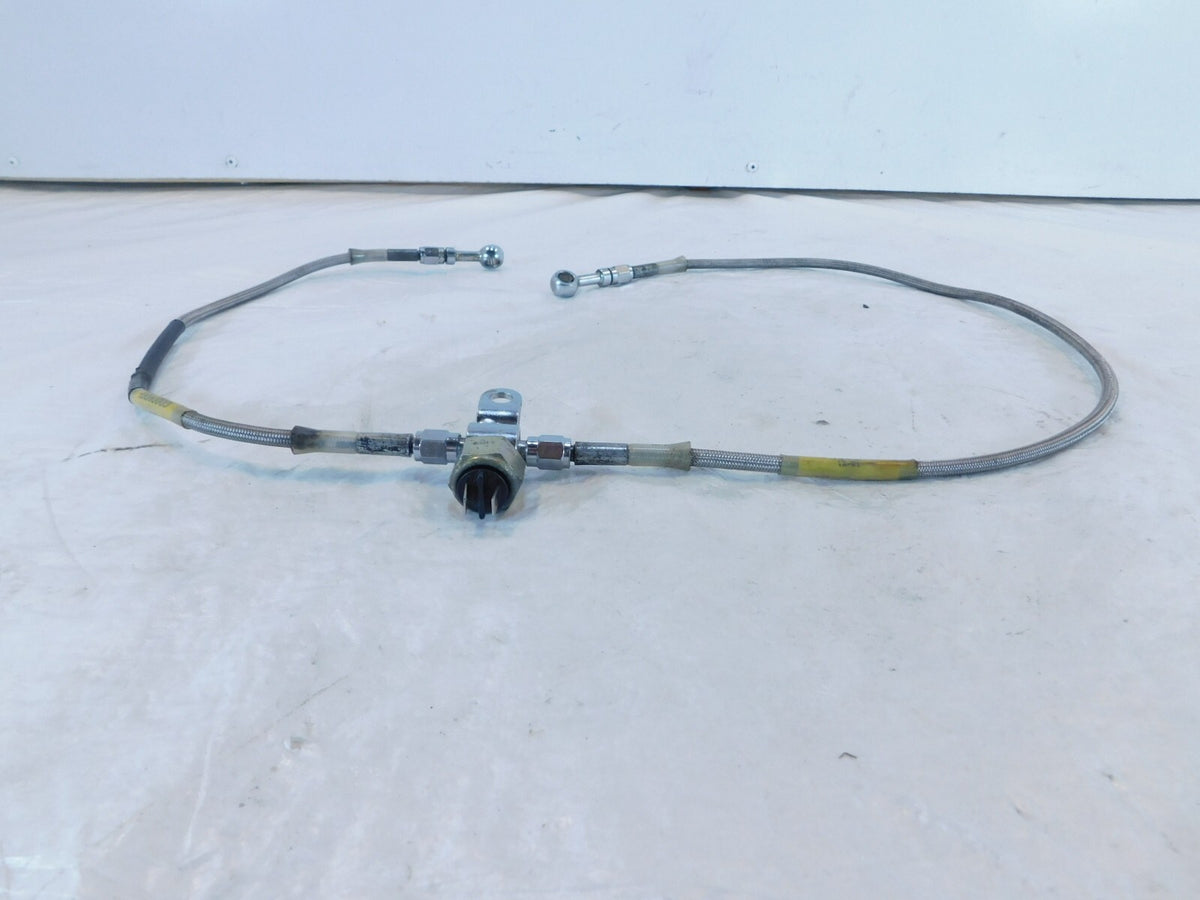 2002 & 2003 Indian Gilroy Scout Rear Master Cylinder to Caliper Brake Hose Line - C3 Cycle