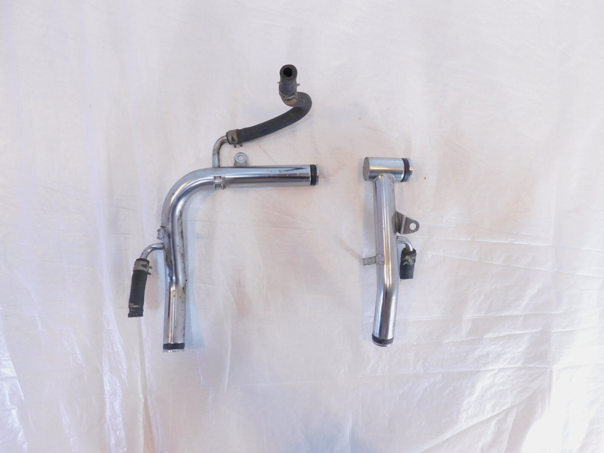 1991-2000 Honda GL1500 Goldwing R/L Water Coolant Pump Thermostat Outlet Pipes - C3 Cycle