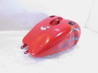 2002 Harley Davidson Dyna FXDWG Wide Glide Red Fuel Gas Petrol Tank - Dented - C3 Cycle