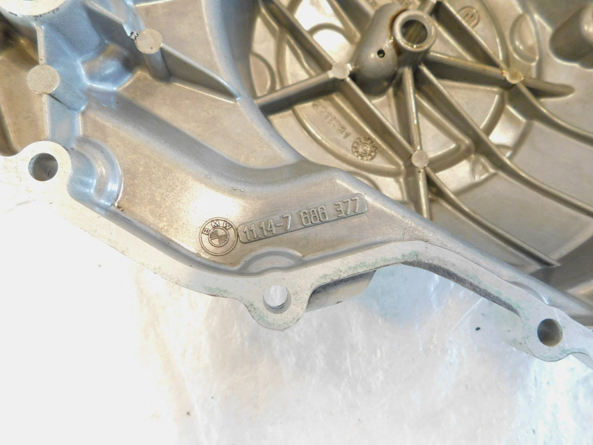 BMW F650GS Dakar & F650CS Scarver Silver Left Engine Motor Primary Clutch Cover - C3 Cycle