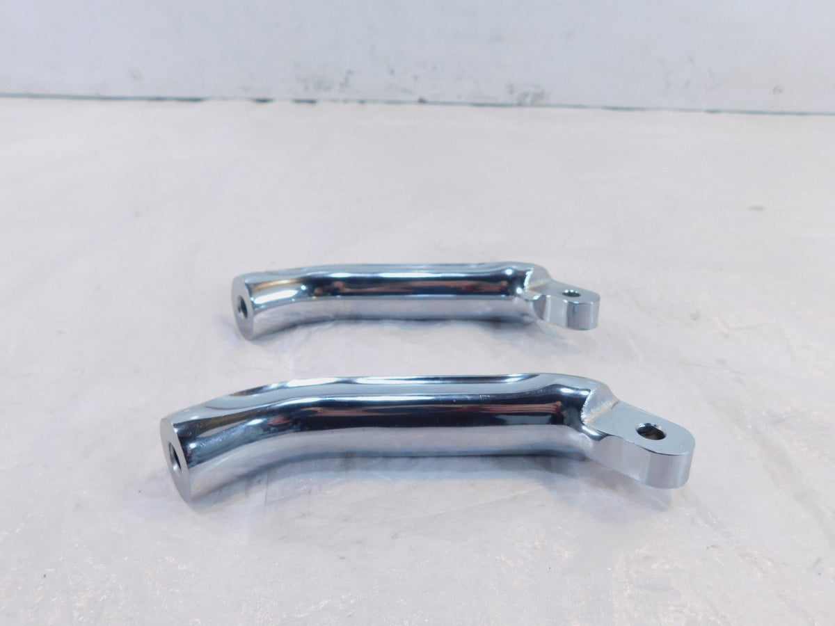 Harley Davidson CVO Street & Road Glide Chrome Front Footboard Floorboard Mounts - C3 Cycle