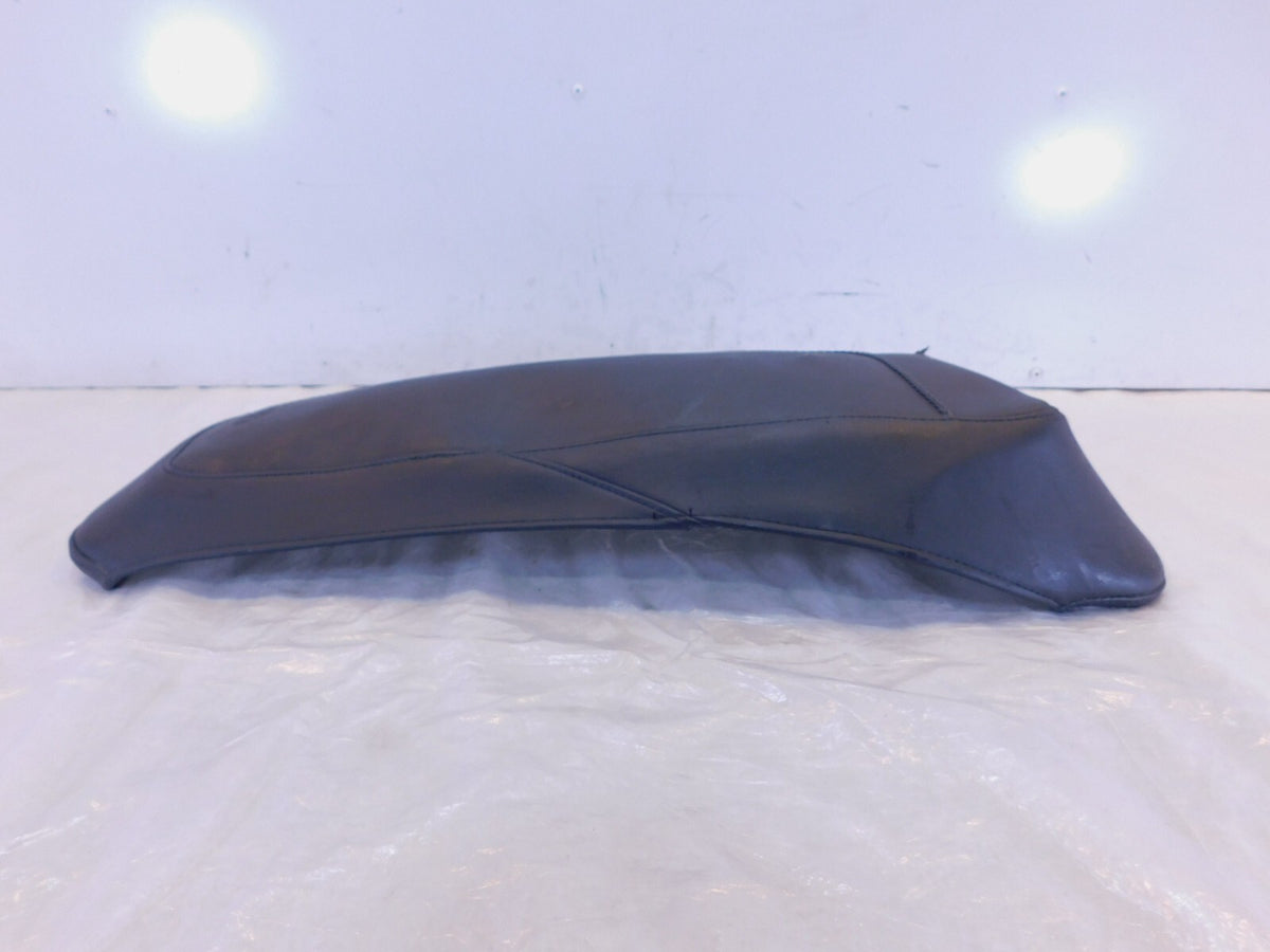 Harley Davidson Touring Electra Glide Mustang Black Left Saddlebag Lid Cover - C3 Cycle