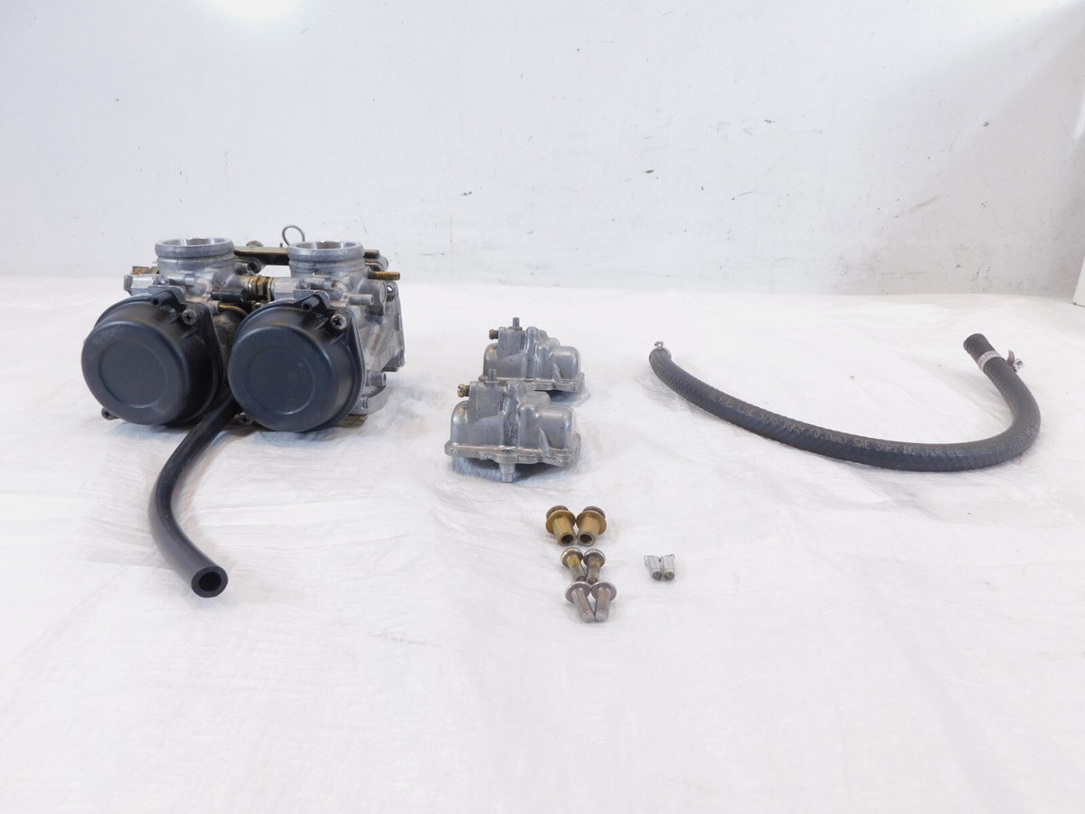 97-00 BMW F650 Funduro F650ST Mikuni Air Fuel Intake Carburetor Carb Rack Parts - C3 Cycle
