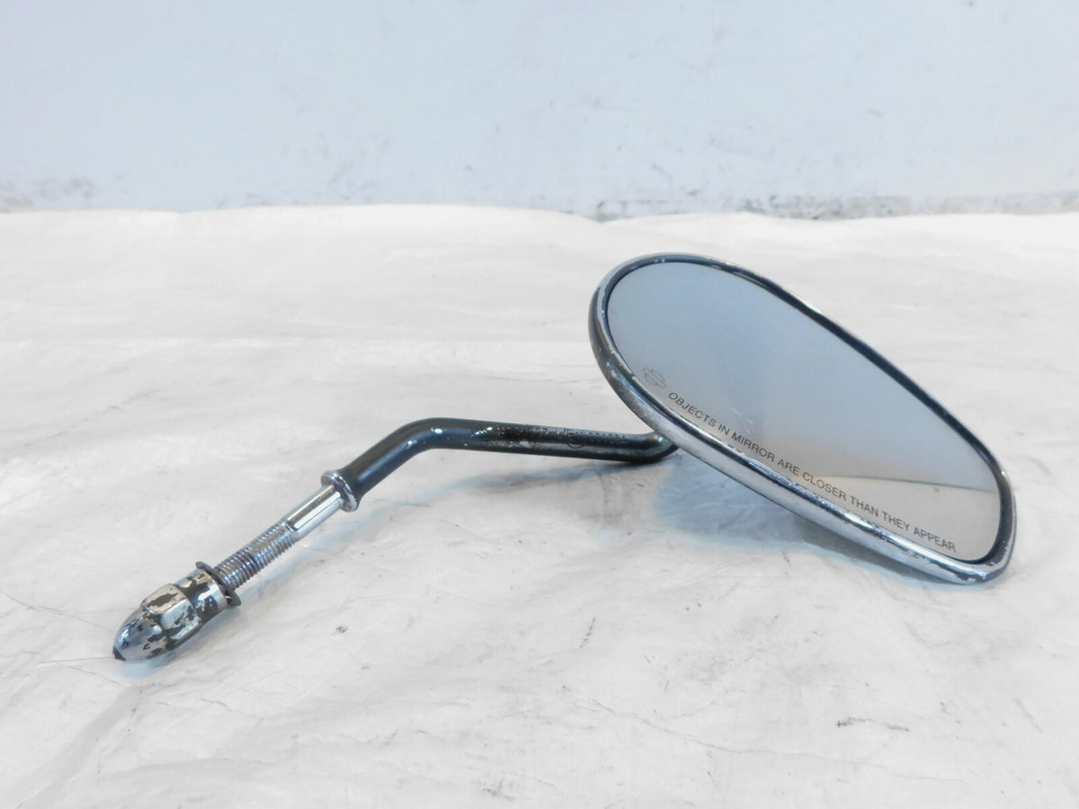 Harley Davidson FXR & Softail & Dyna & Sportster Black Right Rear View Mirror - C3 Cycle