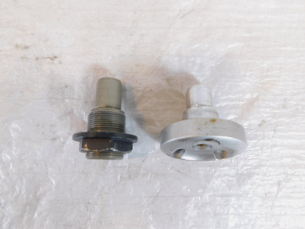 1997-2005 BMW R1200CL R1200C Silver Rear Wheel Swing Arm Left/Right Pivot Pins - C3 Cycle