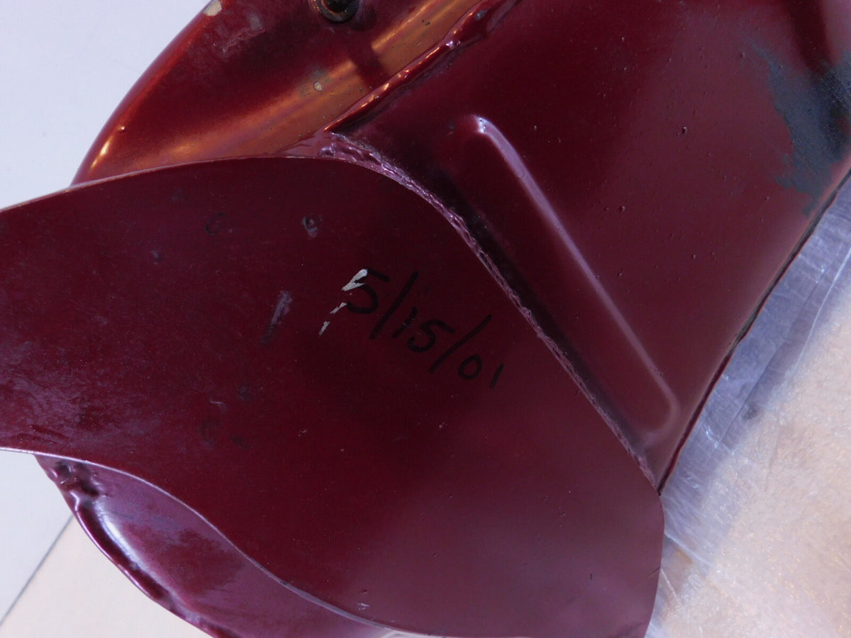 01 2001 Indian Gilroy Scout Blood Red Right Half Fuel Gas Petrol Tank - C3 Cycle
