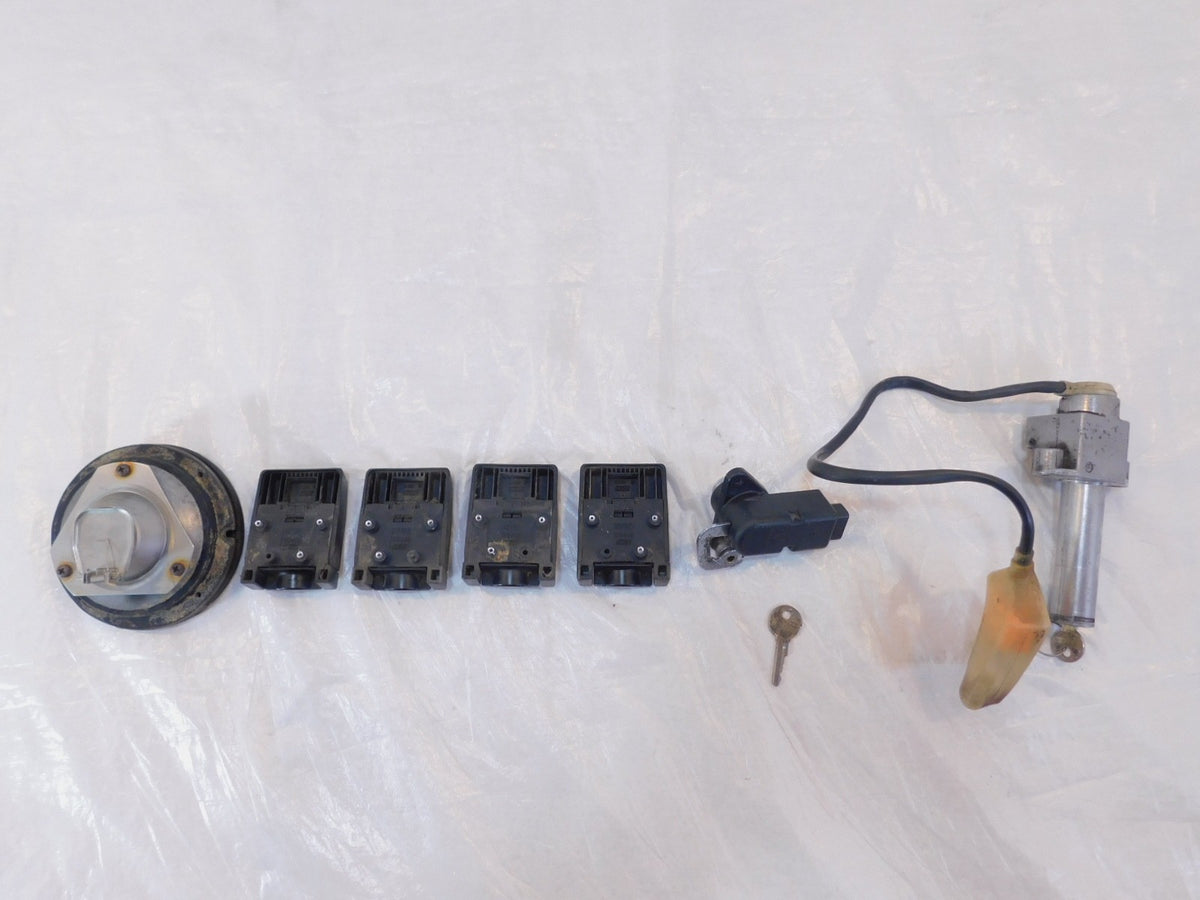 BMW K100LT K100RS & K75 K75S K75C Dual Seat Lock Fuel Gas Tank Cap Lock Key Set - C3 Cycle