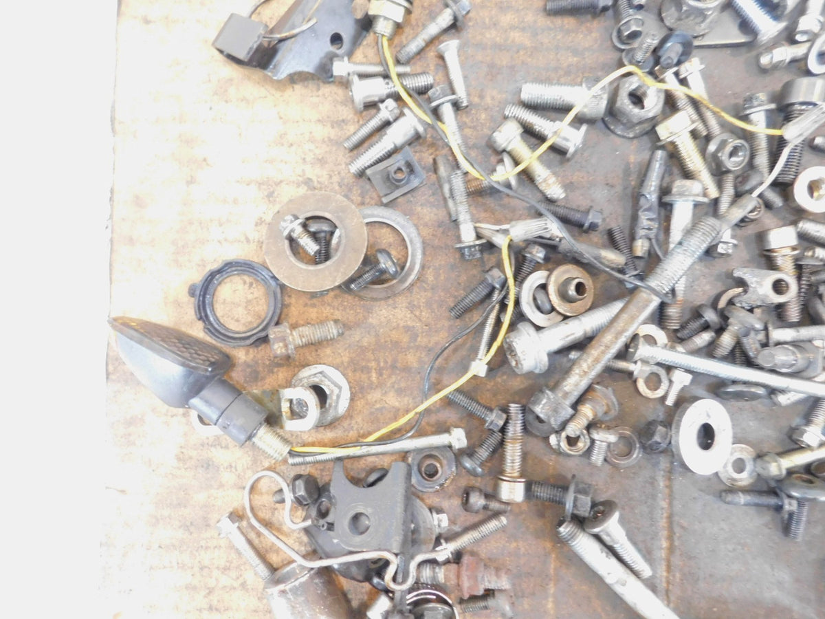 07 2007 Triumph Tiger 1050 Miscellaneous Nuts Bolts Brackets Parts Box Lot - C3 Cycle